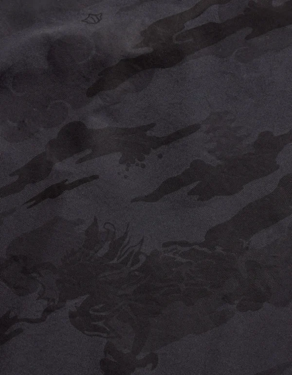 Maharishi Kimonos*4306 Dpm:Bonsai Forest Utility Kimono Overshirt Subdued Night