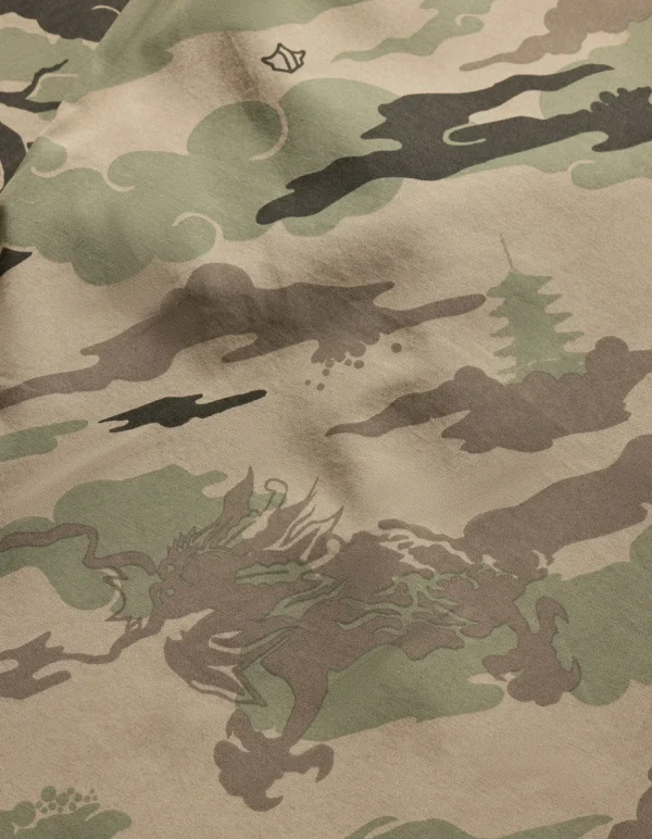 Maharishi Kimonos*4306 Dpm:Bonsai Forest Utility Kimono Overshirt Woodland