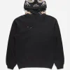 Maharishi Hooded Sweats*4212 Dragon Embroidered Hooded Sweat Golden Black