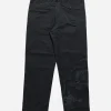 Maharishi Original Snopants*4215 Dragon Embroidered Straight Snopants® Black/Tonal