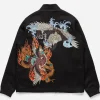 Maharishi Kimonos*4533 Duality Stadium Kimono Black