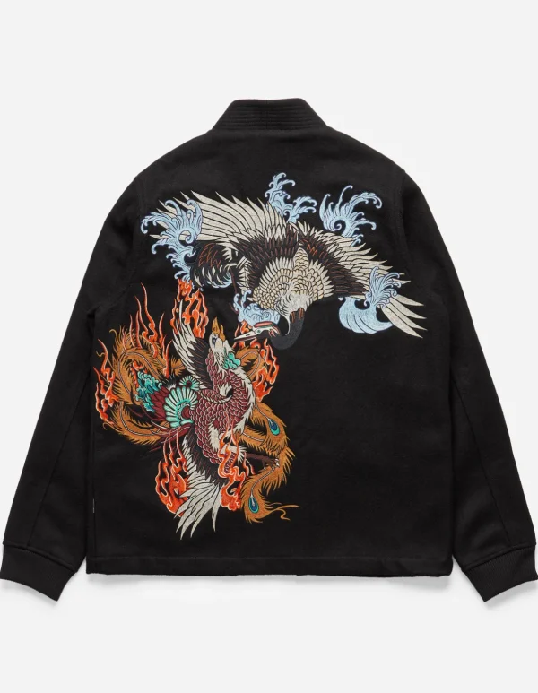 Maharishi Kimonos*4533 Duality Stadium Kimono Black