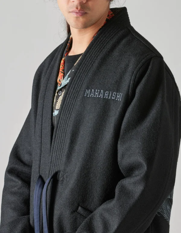 Maharishi Kimonos*4533 Duality Stadium Kimono Tonal Black