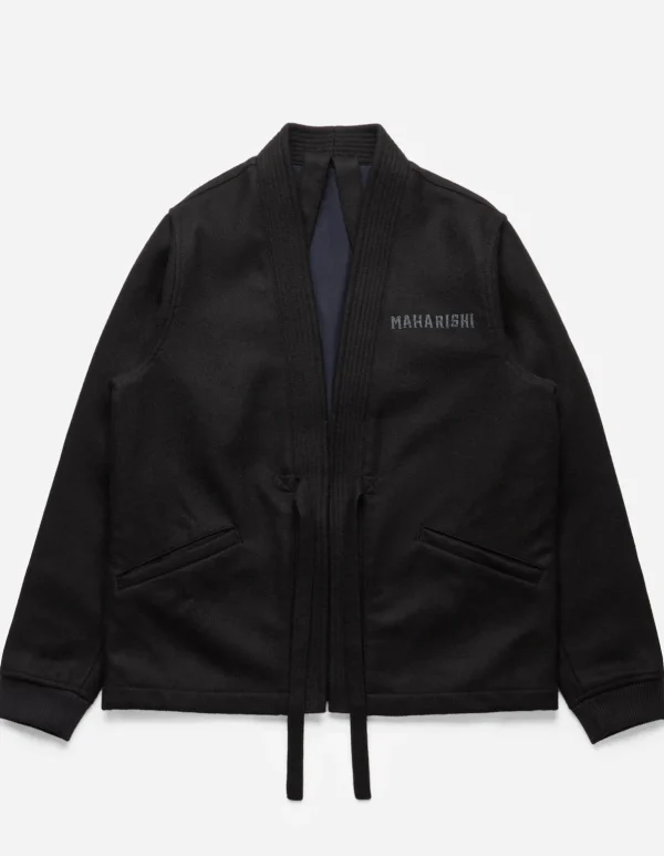 Maharishi Kimonos*4533 Duality Stadium Kimono Tonal Black