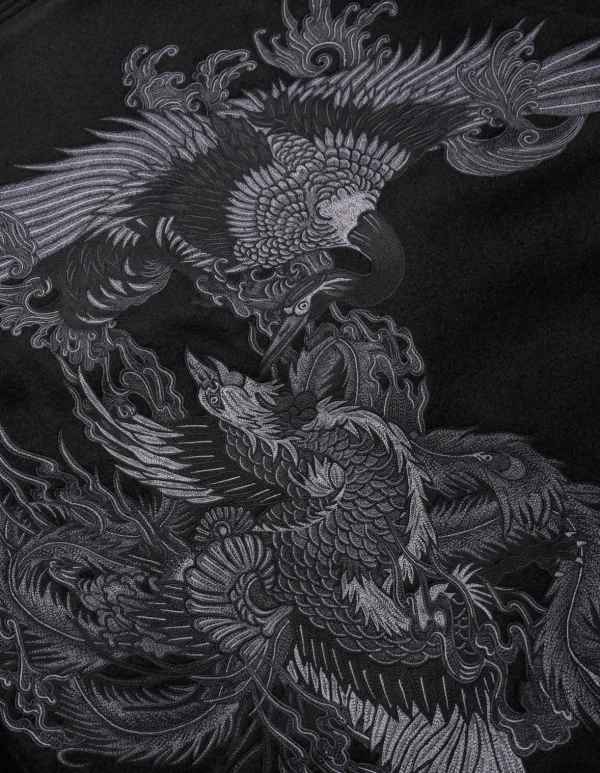 Maharishi Kimonos*4533 Duality Stadium Kimono Tonal Black