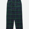 Maharishi Track Pants*4613 Flannel Track Pants · Loose Fit Black