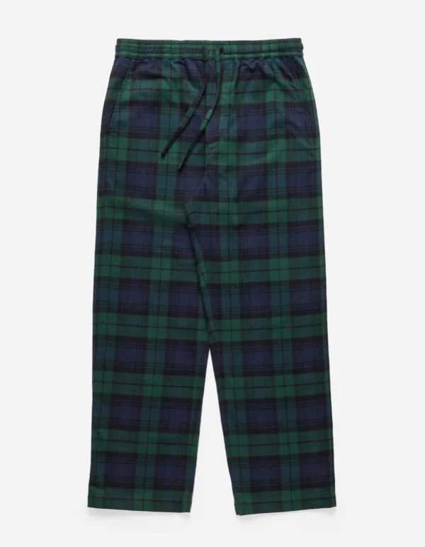 Maharishi Track Pants*4613 Flannel Track Pants · Loose Fit Black