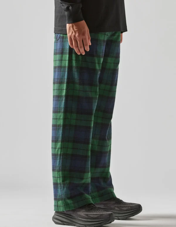 Maharishi Track Pants*4613 Flannel Track Pants · Loose Fit Black