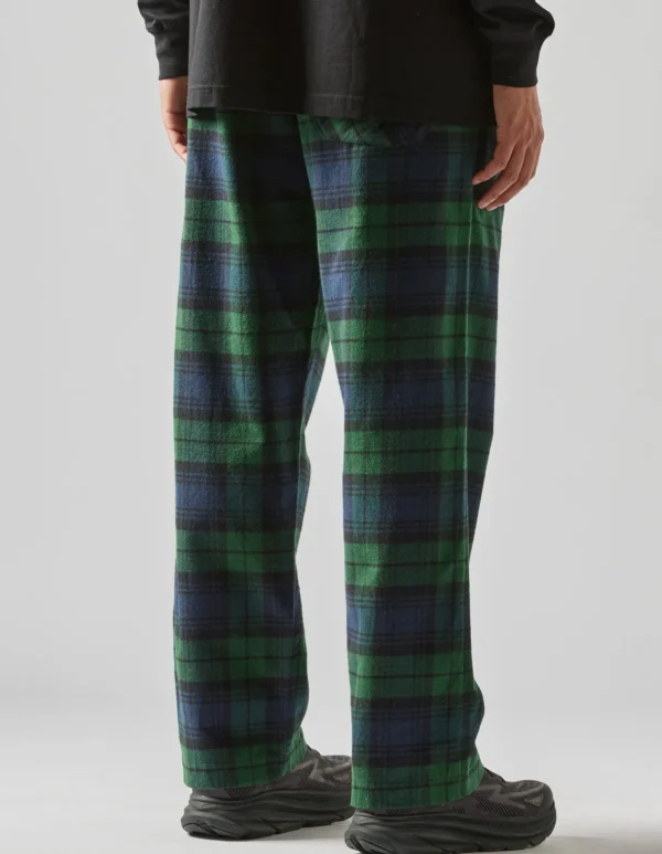 Maharishi Track Pants*4613 Flannel Track Pants · Loose Fit Black