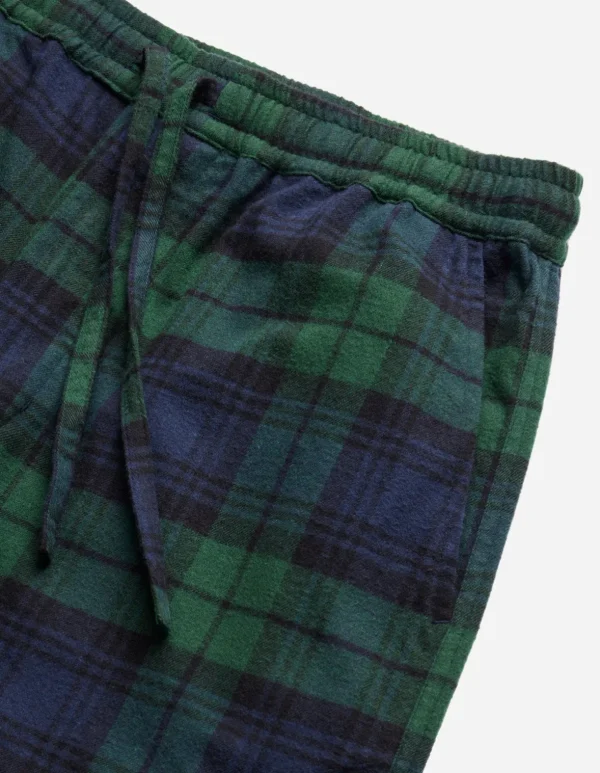 Maharishi Track Pants*4613 Flannel Track Pants · Loose Fit Black