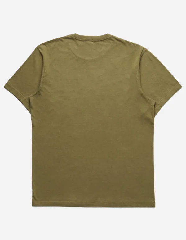 Maharishi Short Sleeve T-Shirts*4507 Flying Peace Cranes T-Shirt Olive Og-107F