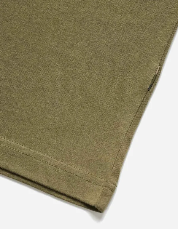 Maharishi Short Sleeve T-Shirts*4507 Flying Peace Cranes T-Shirt Olive Og-107F