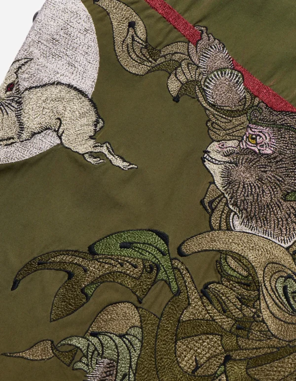 Maharishi Original Snopants*4224 Hare U0026 Monkey Straight Snopants® Olive Og-107F