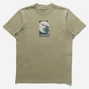 Maharishi Short Sleeve T-Shirts*1008 Hare U0026 Monkey T-Shirt Silver Sage