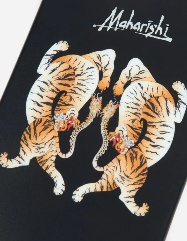 Maharishi Lifestyle*9384 Heart Of Tigers Iphone 12 Pro Max Case · In-Mold Silicone Black