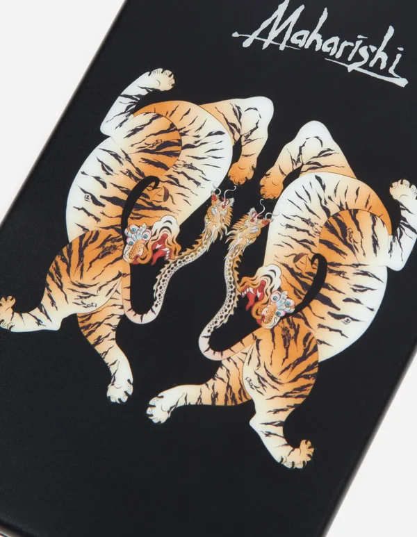 Maharishi Lifestyle*9383 Heart Of Tigers Iphone 12/12 Pro Case · In-Mold Silicone Black