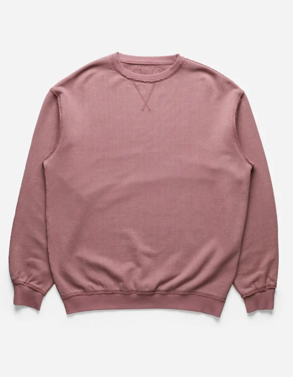 Maharishi Crew Sweats*8011 Hemp Organic Crew Sweat Murasaki Purple