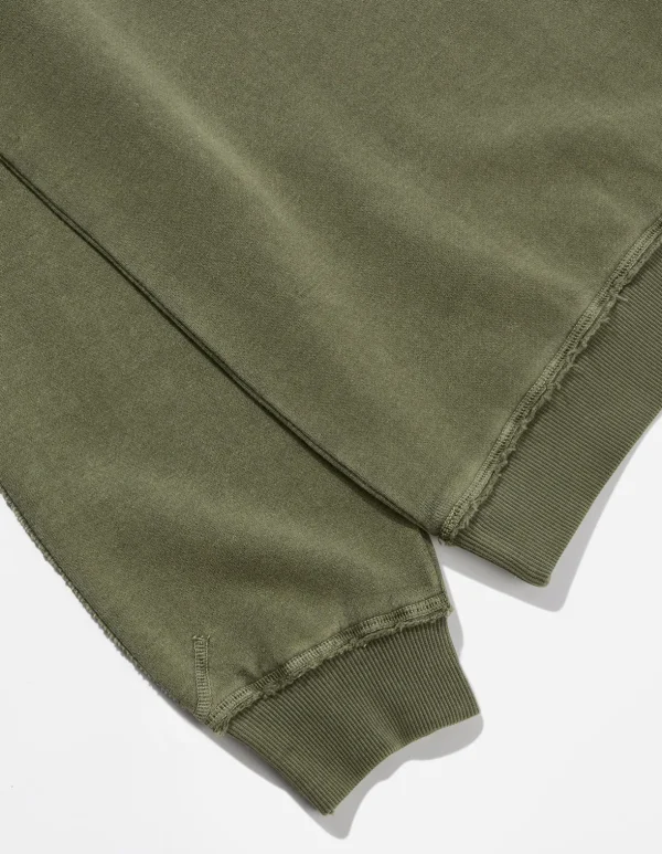 Maharishi Crew Sweats*8011 Hemp Organic Crew Sweat Olive Og-107F