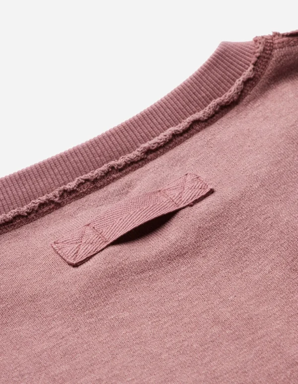 Maharishi Crew Sweats*8011 Hemp Organic Crew Sweat Murasaki Purple