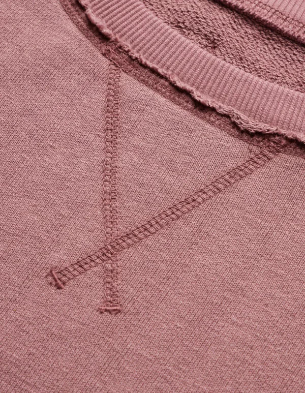 Maharishi Crew Sweats*8011 Hemp Organic Crew Sweat Murasaki Purple
