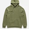 Maharishi Hooded Sweats*4146 Hemp Organic Hooded Sweat Olive Og-107F