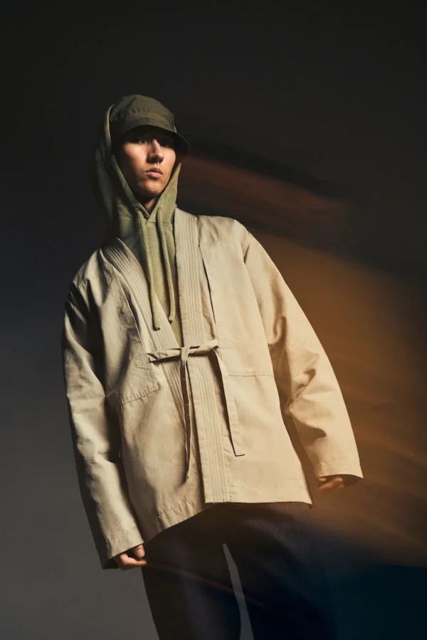 Maharishi Hooded Sweats*4146 Hemp Organic Hooded Sweat Olive Og-107F