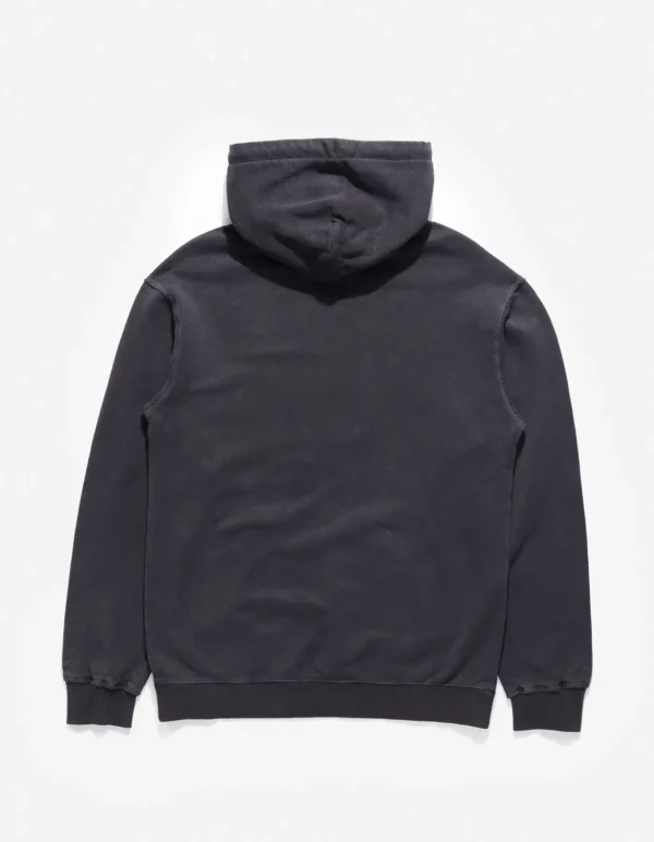 Maharishi Hooded Sweats*4146 Hemp Organic Hooded Sweat Black Blk-108F
