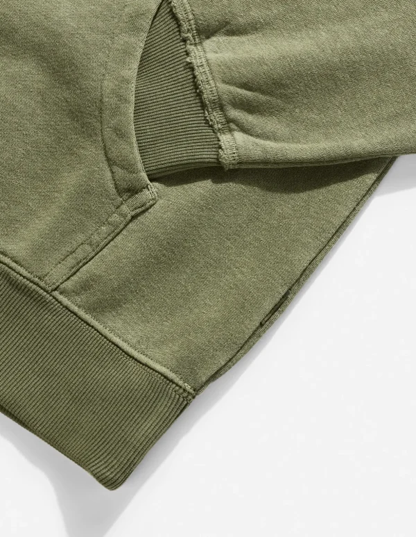 Maharishi Hooded Sweats*4146 Hemp Organic Hooded Sweat Olive Og-107F