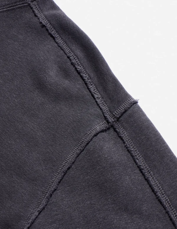Maharishi Hooded Sweats*4146 Hemp Organic Hooded Sweat Black Blk-108F