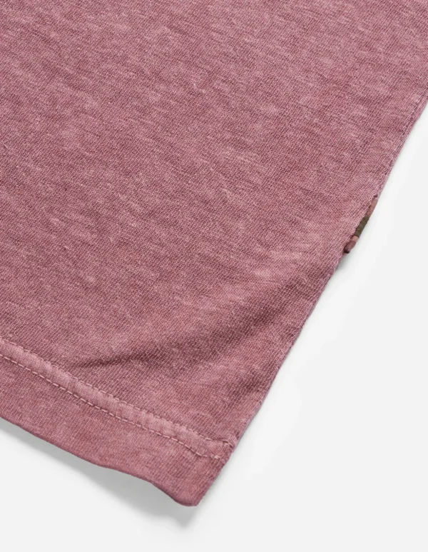 Maharishi Long Sleeve T-Shirts*8010 Hemp Organic L/S Pocket T-Shirt Murasaki Purple