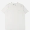 Maharishi Short Sleeve T-Shirts*7021 Hemp Organic Pocket T-Shirt White