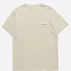 Maharishi Short Sleeve T-Shirts*7021 Hemp Organic Pocket T-Shirt Ecru