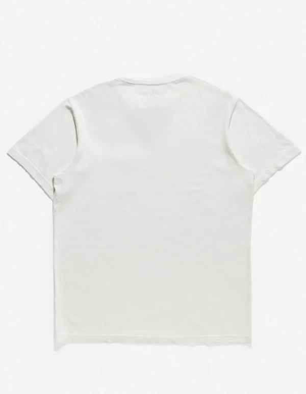Maharishi Short Sleeve T-Shirts*7021 Hemp Organic Pocket T-Shirt White