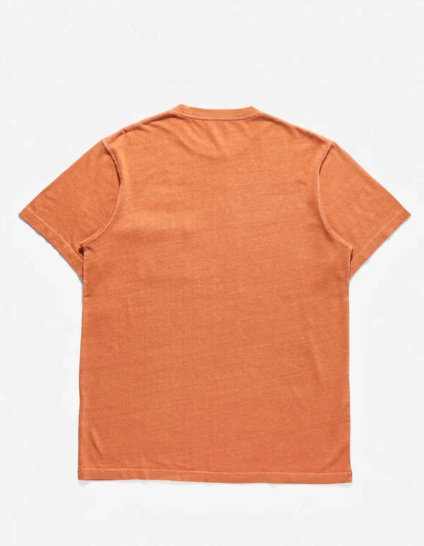 Maharishi Short Sleeve T-Shirts*7021 Hemp Organic Pocket T-Shirt Rust