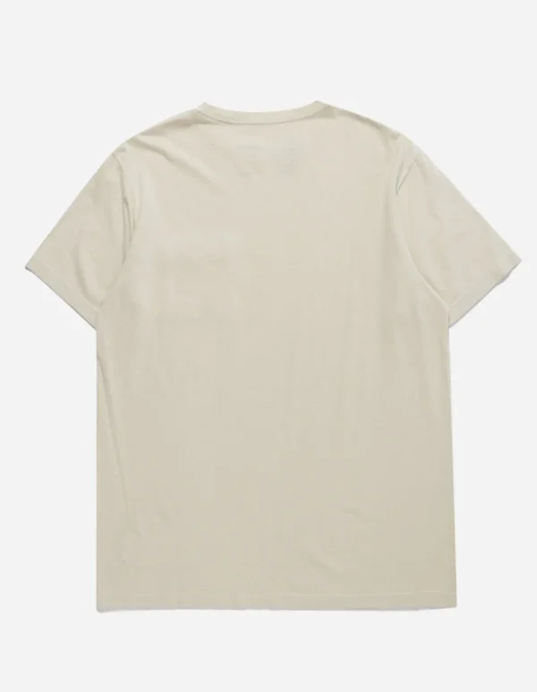 Maharishi Short Sleeve T-Shirts*7021 Hemp Organic Pocket T-Shirt Ecru