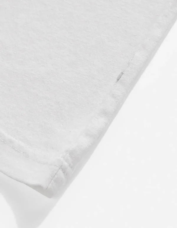 Maharishi Short Sleeve T-Shirts*7021 Hemp Organic Pocket T-Shirt White