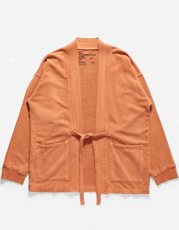 Maharishi Kimonos*8012 Hemp Organic Sweat Kimono Rust