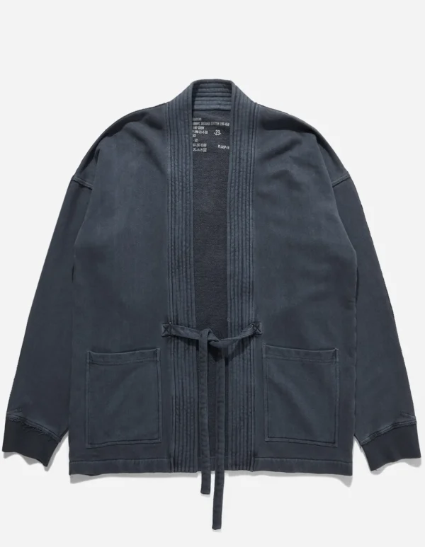 Maharishi Kimonos*8012 Hemp Organic Sweat Kimono Navy