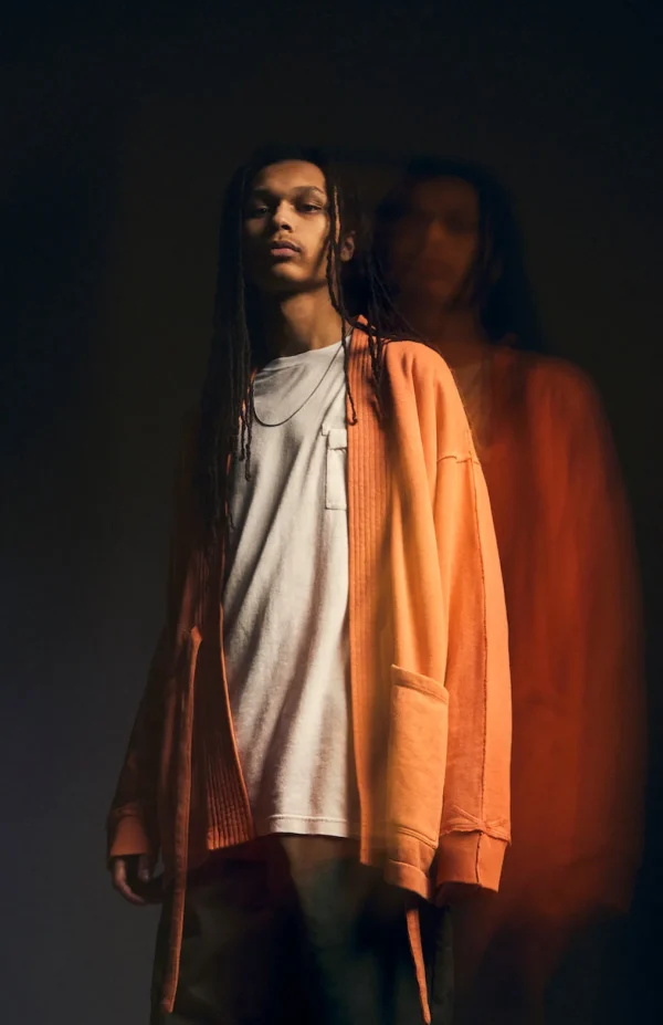 Maharishi Kimonos*8012 Hemp Organic Sweat Kimono Rust