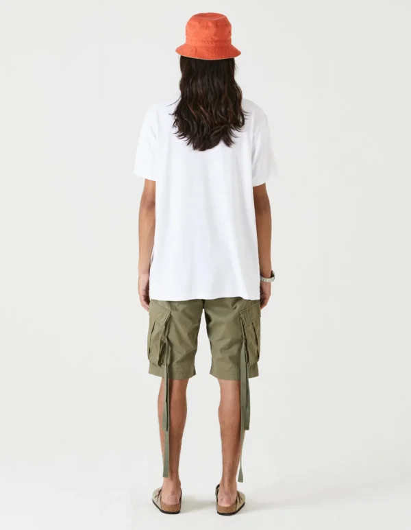 Maharishi Short Sleeve T-Shirts*4031 Hemp Organic T-Shirt White