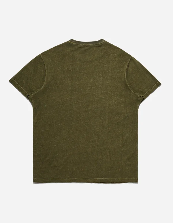 Maharishi Short Sleeve T-Shirts*4031 Hemp Organic T-Shirt Olive Og-107F