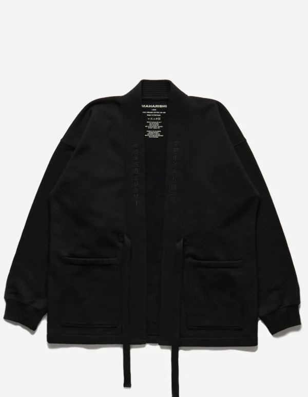 Maharishi Kimonos*4574 Hikeshi Sweat Kimono Black