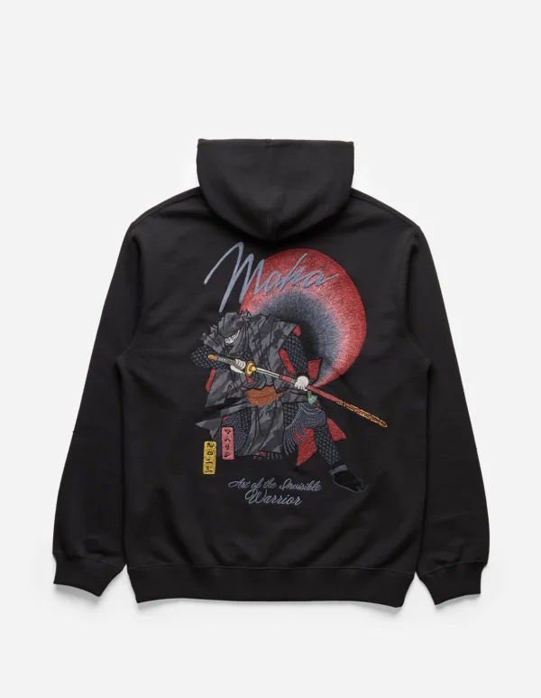 Maharishi Hooded Sweats*4502 Invisible Warrior Hooded Sweat Black