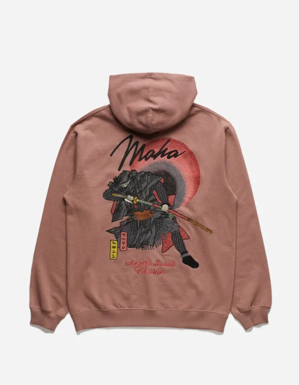 Maharishi Hooded Sweats*4502 Invisible Warrior Hooded Sweat Murasaki Purple