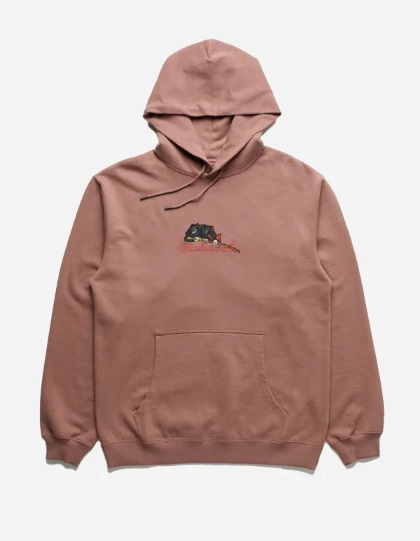 Maharishi Hooded Sweats*4502 Invisible Warrior Hooded Sweat Murasaki Purple