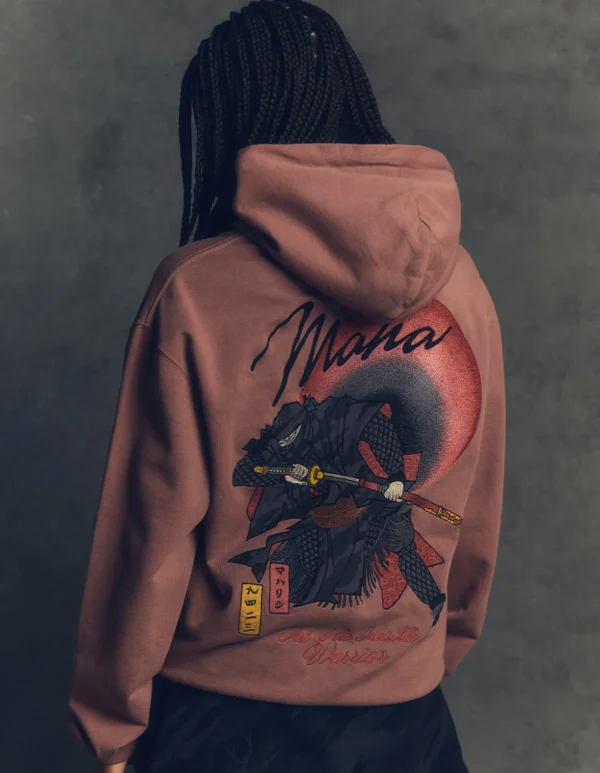 Maharishi Hooded Sweats*4502 Invisible Warrior Hooded Sweat Murasaki Purple