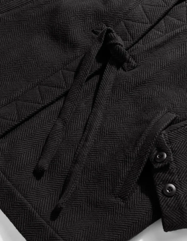 Maharishi Kimonos*4081 Kimono Deck Jacket Black