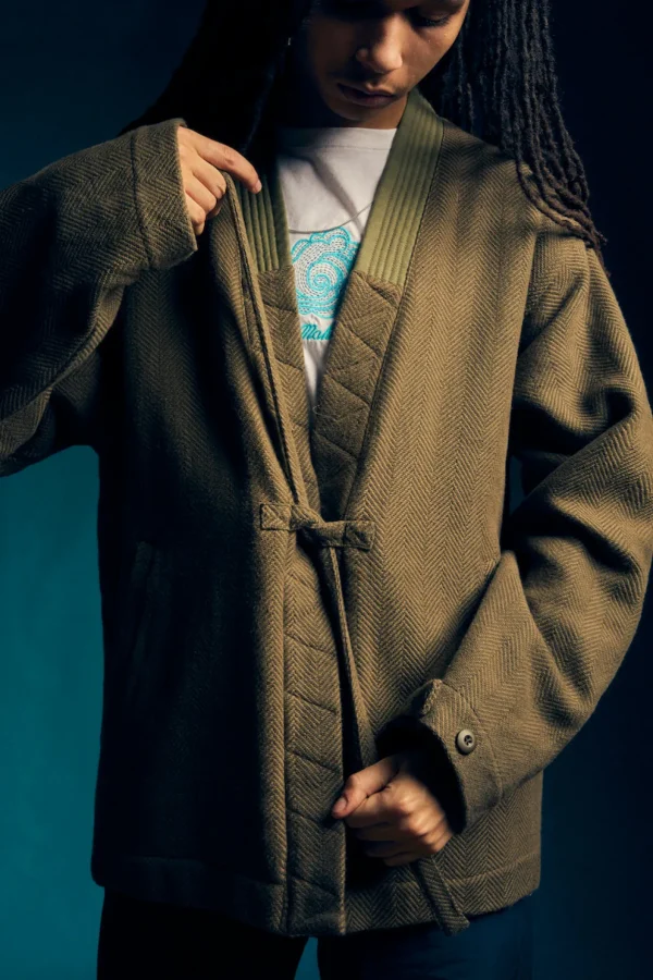 Maharishi Kimonos*4081 Kimono Deck Jacket Olive