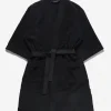 Maharishi Swim Shorts*9872 Kimono Robe · Organic Cotton 600 Black