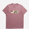 Maharishi Short Sleeve T-Shirts*1071 Kuroko Organic T-Shirt Murasaki Purple